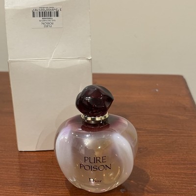 CHRISTIAN DIOR ~ PURE POISON EAU DE PARFUM SPRAY  3.4 OZ 100ml New In White Box