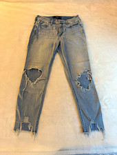 Hollister High-Rise Super Skinny Light Wash D...