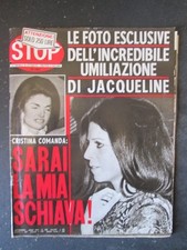 STOP 1402 1975 CRISTINA ONASSIS JACQUELINE KENNEDY GIACOMO AGOSTINI [G66A]
