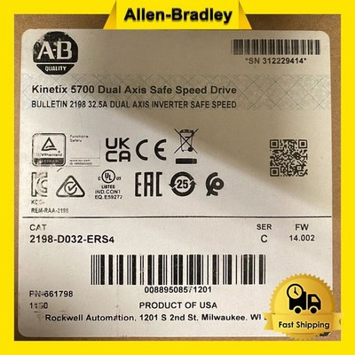 1PC New AB 2198-D032-ERS4 C Kinetix 5700 Servo Drive