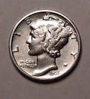 1931S Mercury Dime VF/XF Details