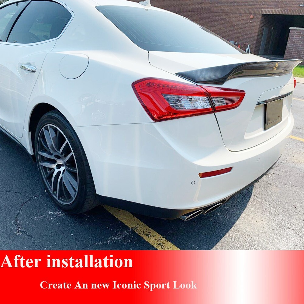 Maserati Ghibli 2014-2016 Rear Rear spoiler