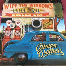 ALLMAN BROTHERS WIPE WINDOW CHECK OIL JAPANESE CAPRICORN VINYL 2LP RECORD INSERT