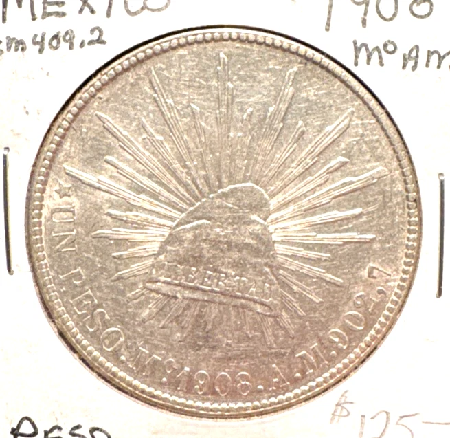 1908 Year Silver Mexican Coins for sale | eBay
