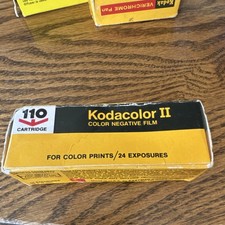 Kodak Kodacolor II C110-24 110 Print Color Film Cartridge 24 Exposures