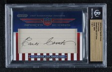 2010 Razor Sports Icons Cut Signature Edition 7/7 Earle Combs Auto HOF 4f5