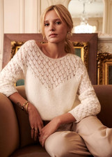 Sezane women's sweater size XL mohair, baby alpaca