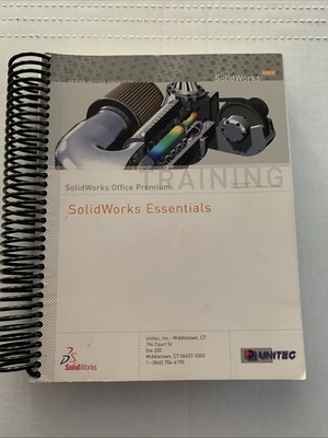 SolidWorks Essentials 2008   Official Training Manual   Used