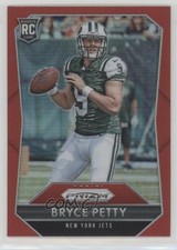 2015 Panini Prizm Rookies Red Prizm Bryce Petty #212 c8n