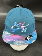 NWT Nike SB Youth Cap Snap Back GALAXY BRIM Blue Force 9A8252-U48