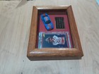 Richard Petty Signed Card In Shadow Box NASCAR 6x8 1 3/4  With 1/64 Scale Car — photo 4