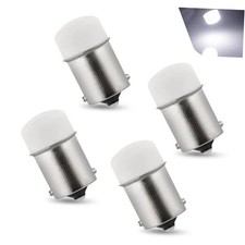 4 PCS Car 1156 LED Turn Signal Lights, BA15S 1141 3156 P21W 3014-9SMD Single