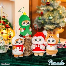 Parade Mofusand Christmas Series Plush Keychains Art Toy New Year Gift