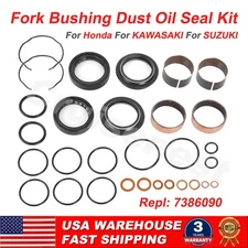 For Honda VTX1300 GL1500 Goldwing 1988-00 Fork Bushing Dust Oil Seal Rebuild Kit