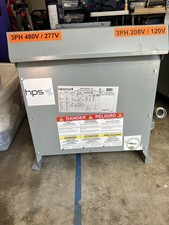 HPS 15kVA 480V 3R Transformer 208Y/120V 60HZ 3PH Outdoor SG3A0015KB 🟥