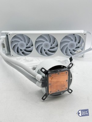 NZXT Kraken Elite 360 RGB AIO Liquid CPU Cooler 360mm LCD Display White