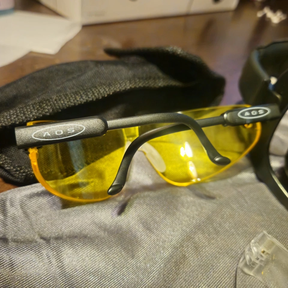 Pro Ears Ultra Pro 33 Black Earmuffs Hearing Protection With Glasses - Image 3 of 3