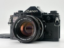  Exc 5 Canon A-1 35mm SLR Film Camera  FD 50mm f/1.4 S.S.C SSC Lens From JAPAN