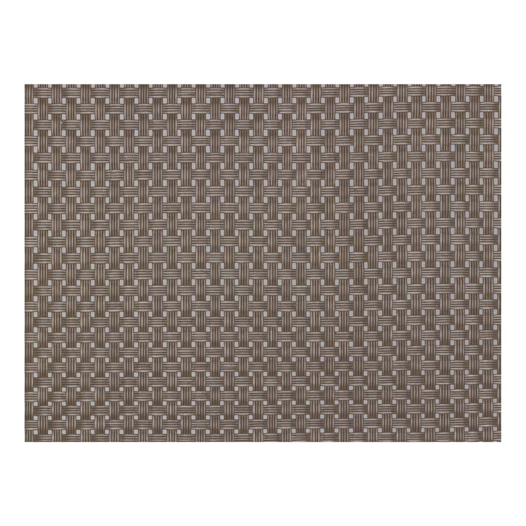 Set Of 6 Brown Placemats 42x33 CM PADERNO - Restaurant - Washable