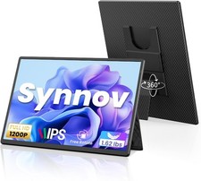 16" FHD 1200P Portable Laptop Monitor Extender Dual Screen for 13"-17.3" Lapto