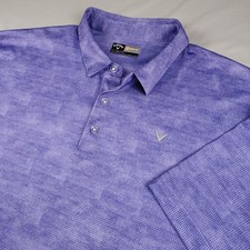 Callaway Polo Golf Shirt Mens 2XL/ XXL Opti Dri Performance Moisture Wicking