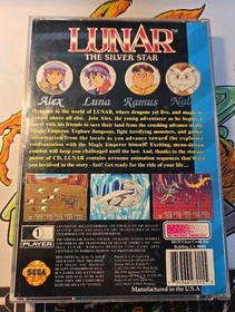 Lunar: The Silver Star (Sega CD, 1993) CIB COMPLETE IN BOX