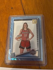 2025 Panini Donruss WNBA Rated Rookie Lucy Olsen #97 (RC) 3/75 Light Blue Lava