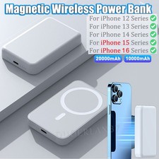 20000mAh Magnetic Wireless Power Bank Portable Mag Safe Charger for iphone 17 16