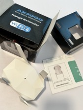 2024 Newest AX3000 WiFi 6 Range Extender, Wifi Signal Booster, Dual Band