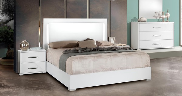 Schlafzimmer Bett Nachttisch Design Luxus Doppel Hotel Betten Nachttische 3Tlg.-image