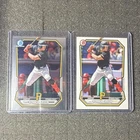 Topps 2024 Bowman/Bowman Chrome Konnor Griffin Pirates BP-2 BCP-2 2-Card