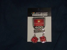2025 MICHIGAN SPEEDWAY "FIRE KEEPERS CASINO 400" NASCAR EVENT PIN DATED 6-8-25