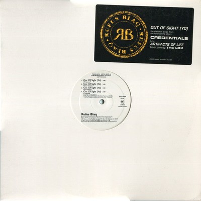Rufus Blaq - Out Of Sight (Yo) / Artifacts Of Life