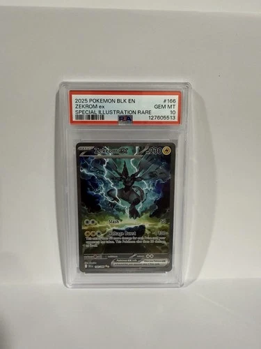 Zekrom EX 166/086 Black Bolt Holo PSA 10