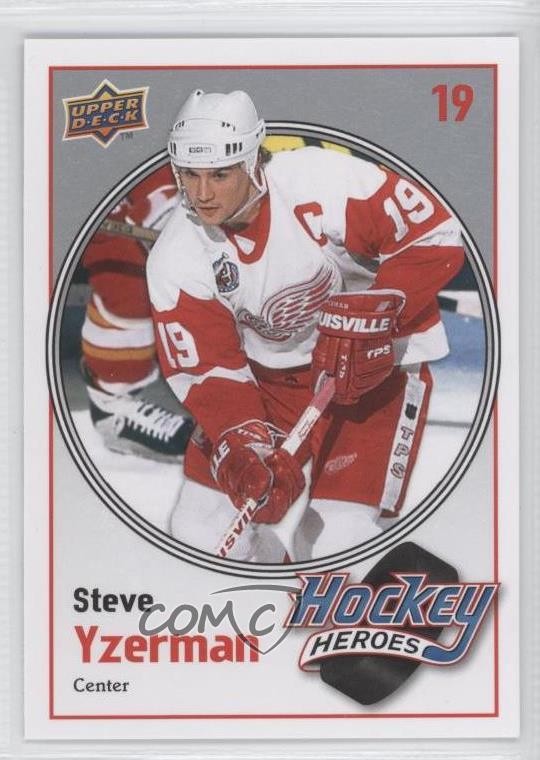 Steve Yzerman #HH6 2010-11 Upper Deck Hockey Heroes: Steve Yzerman