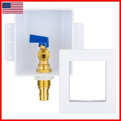GUOFIS Ice Maker Outlet Box,1/2 Inch PEX-A F1960 Expansion Inlet