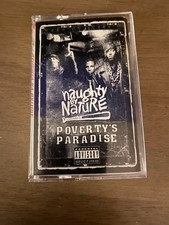 Naughty By Nature Poverty's Paradise cassette tape VG /NM 1995 Tommy Boy