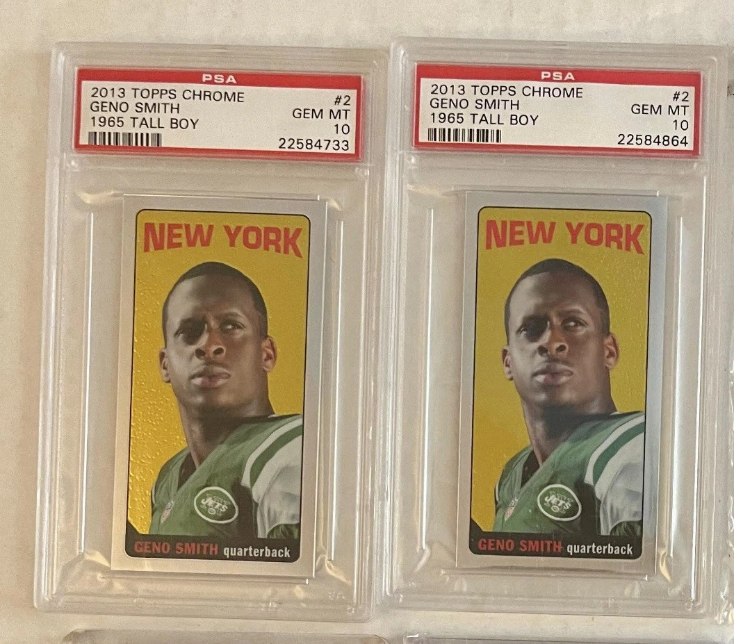 Geno Smith Topps Chrome 1965 Tall Boy #2 Base