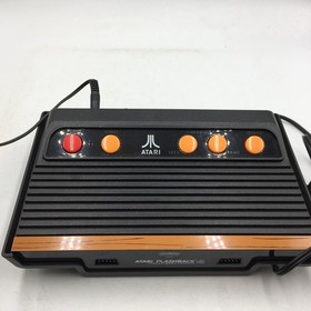 Atari Flashback 4 Home Console Black Classic Games Preloaded 1 Joystick +adapter