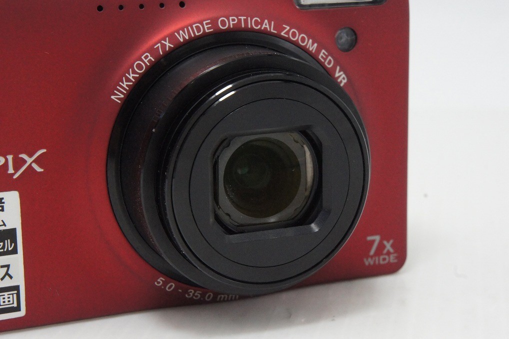 Near mint] Nikon COOLPIX S6000 14.2MP Compact Digital Camera Flash