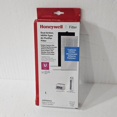 GENUINE New Honeywell HRF201B HEPA Type Clean Dual Action Replacement Filter NIB