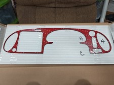 New Oe Saab 900 9-3 Carbon Fibre Dash Fascia Overlay. 0268680 1994 To 2003 New Oe Saab 900 9-3 Carbon Fibre Dash Fascia Overlay. 0268680 1994 To 2003