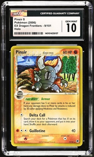 Pinsir δ graded CGC 10 for sale on eBay