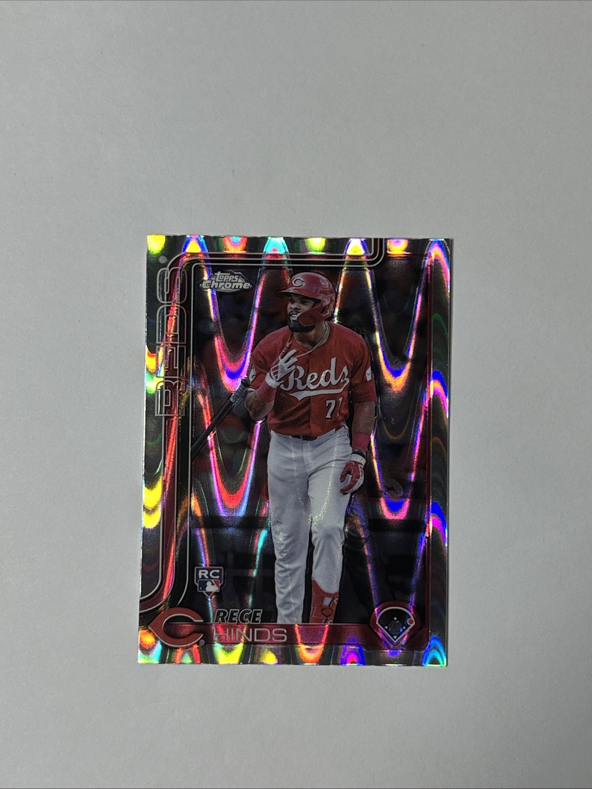 2025 Topps Chrome - Rece Hinds #253 RayWave Refractor (RC)