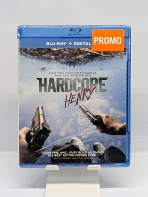 Hardcore Henry (Blu-ray + Digital, 2016) RARE OOP BRAND NEW SEALED FREE SHIPPING