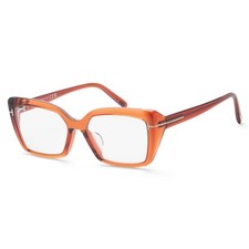 Tom Ford Women's Fashion 56 mm Shiny Dark Brown Opticals FT5991-F-B-048-56