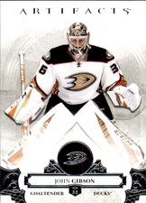 2017-18 Artifacts #75 John Gibson - HKY