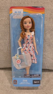 #ad Aldi Play Zoe Fashion Doll With Accessories 3 Viral Find Rare $24.99
