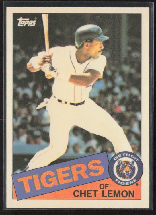 1985 Topps Tiffany #20 Chet Lemon