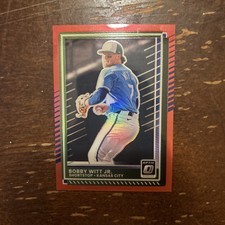 2025 Panini Donruss - Optic Bobby Witt Jr. #27 Red Prizm /99